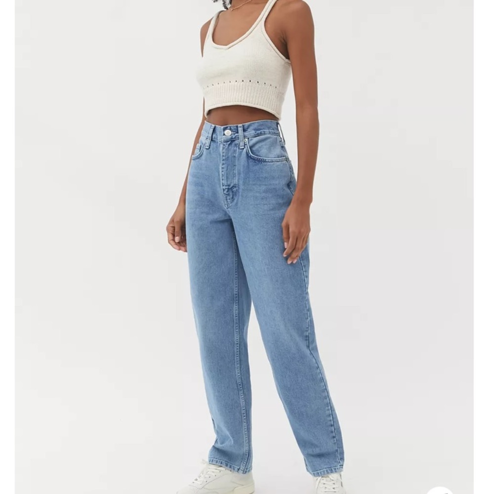 BDG High Waisted Baggy Jean Tinted Denim size 28